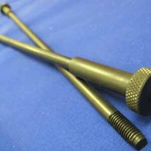 WEB 750 INK PAN ROD (LONG) WITH SLEEVE/COLLAR WEBTRON 750 INK FOUNTAIN SCREW (LONG) TOTAL LENGTH IS 17 “, FROM THE END OF THE KNOB TO THE END OF THE COLLAR/SLEEVE IS 2 3/4″ LONG, THE END THREAD IS 1 1/4” LONG