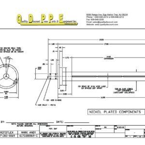 ROTOFLEX REHOLDER 1.625′ X 14″ LENGTH FLANGE MOUNT, 3 BOLT PATTERN