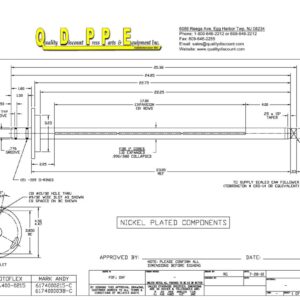 ROTOFLEX VSI 1″ COREHOLDER 16″