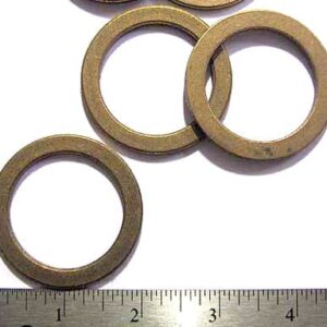 WASHERS -BRASS OILITE- 2″ OD X 1.5″ ID