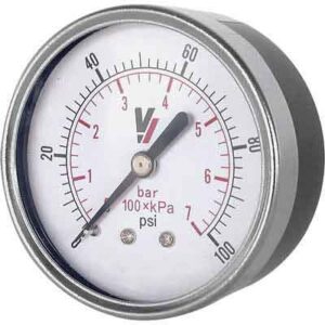 U-MOUNT GAUGE 0-100 1 15/16″ DIAMETER WITH 1/4 PIPE THREAD FOR MARK ANDY