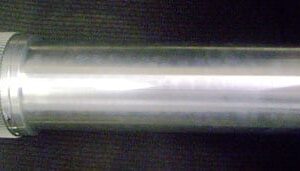 CUSTOM TINT MANDREL TO HAVE RUBBER PUT ONTO 3.5 DIA, 8.0625 FL WITH EPDM 65 DURO