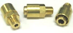 STNDRD FEMALE CONNECTOR -AIR SLITTER ASSEMBLIES AMERICAN STYLE – DIENES (SAME), BRASS (GOLD) IN COLOR