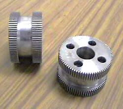 WEB 32DP 80T ADAPTER GEAR WEBTRON 750 ADAPTER GEAR FOR WEBTRON 650, 32DP, 80T, 14.5 DEGREE, USED ON THE DIE STATION