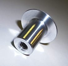 SPACER, ALUMINUM FLANGE