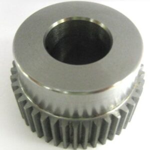 42 TOOTH GEAR FOR MA CONVEYOR DIMESNIONS OF GEAR IS 1.125″ WIDE ( GEAR WIDTH IS .625″ AND THE SHOULDER ON GEAR IS APPROX .50″ WITH SET SCREW IN MIDDLE OF SHOULDER, INSIDE DIAMETER IS .7425″)