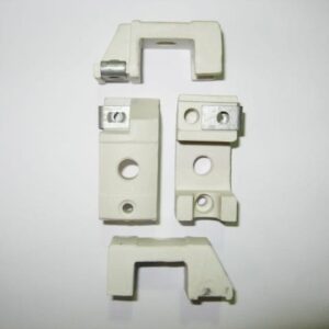 CERAMIC HOLDER FOR IR LAMP, INCL. SCREW AND CLIP