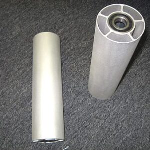 IDLER ROLLS, 3″ DIAMETER 16″ PRESS FOR MARK ANDY INCLUDES TWO COLLAR P/N P13048 ONE SHAFT TWO BILLOW BLOCKS