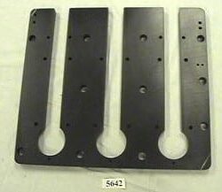 WEBTRON 650 INBOARD DIE STATION FACE PLATE USED FOR 15″ REPEAT