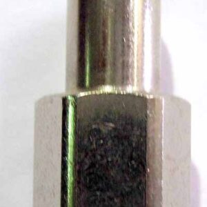 1/4″ AIR LINE TO 1/8″ NPT MALE CONNECTOR
