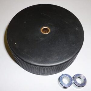 AQUAFLEX ROLL END PUCK WITH BUSHING AND COLLARS