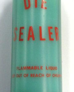 GREEN DIE SEALER 8 OZ. BOTTLE ALSO AVAIL IN CLEAR, BLACK, PC 132 NEOPREME ADHESIVE