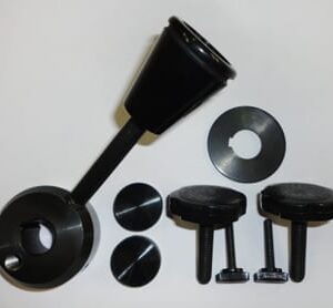 ROTOFLEX KNOB AND HANDLE ASSEMBLY WITH LOCKING KNOB FOR NIP ROLL