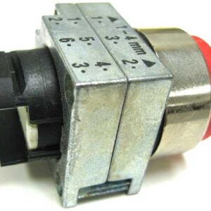 E-STOP BUTTON FOR MARK ANDY USED ON THE MARK ANDY 4120 – 4150 10″ PRESSES – COULD BE THE SAME ON OTHER MARK ANDY MODELS