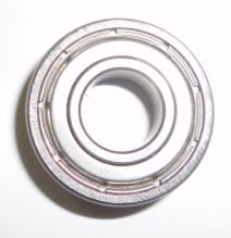 METER ROLL BEARING FOR MARK ANDY P5 3/8 ID X 7/8 OD 7/32 THICK DOUBLE SHIELDED, THIS BEARING HAS TWO NON-CONTACT METAL SHIELDS ONE ON EACH SIDE OF THE BALL BEARING