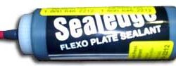 BLACK SEALEDGE (USED FOR SOLVENT BASED INKS) USED TO SEAL PLATES TO PRINT CYLINDER