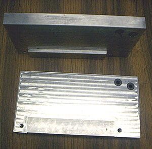 DOCTOR BLADE TEMPLATE-LOANER THIS IS USED AS A TEMPLATE TO DRILL HOLES IN MARK ANDY 7″, 10″ & 16″ PRESSES TO INSTALL DR BLADE ASSEMBLIES