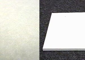 1/2″ THICK X 12″ X 12″ SHEETS WHITE F-1 FELT