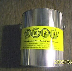 1 GALLON CONTAINER MARK ANDY GRAY PAINT FOR PRESSES
