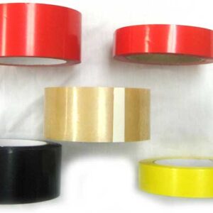 TAPE-SPLICING-RED 1″X72YD CS SPECIAL 2.4 MIL THICK INSTEAD OF THE STANDARD 2.0 MIL THICK RED SPLICING TAPE 72 ROLLS IN A CASE OF 1″ WIDE BY 72 YDS LONG