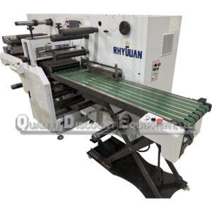 Rhyguan TOP-330-2 13″ Slitter/Rewinder/Die Cutter/Sheeter